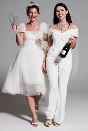 Cuffed Off-the-Shoulder Stretch Crepe Jumpsuit - Image 6