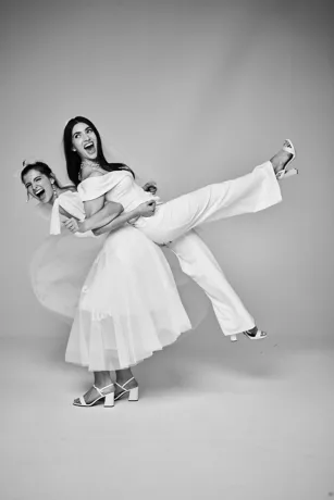 Cuffed Off-the-Shoulder Stretch Crepe Jumpsuit - Image 9