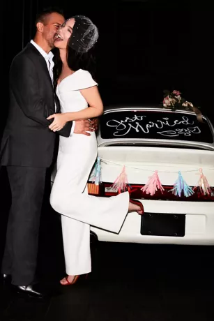 Cuffed Off-the-Shoulder Stretch Crepe Jumpsuit - Image 13