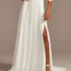 Chiffon Wedding Separates Circle Skirt