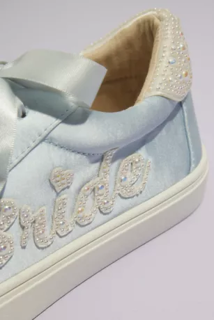 Jeweled Bride Sneakers - Image 3