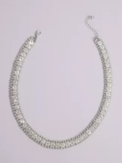 Rhinestone Collar Necklace