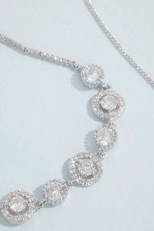 Teardrop Cubic Zirconia Three-Piece Jewelry Set - Image 3